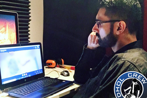 Sanj from the Dhol Crew